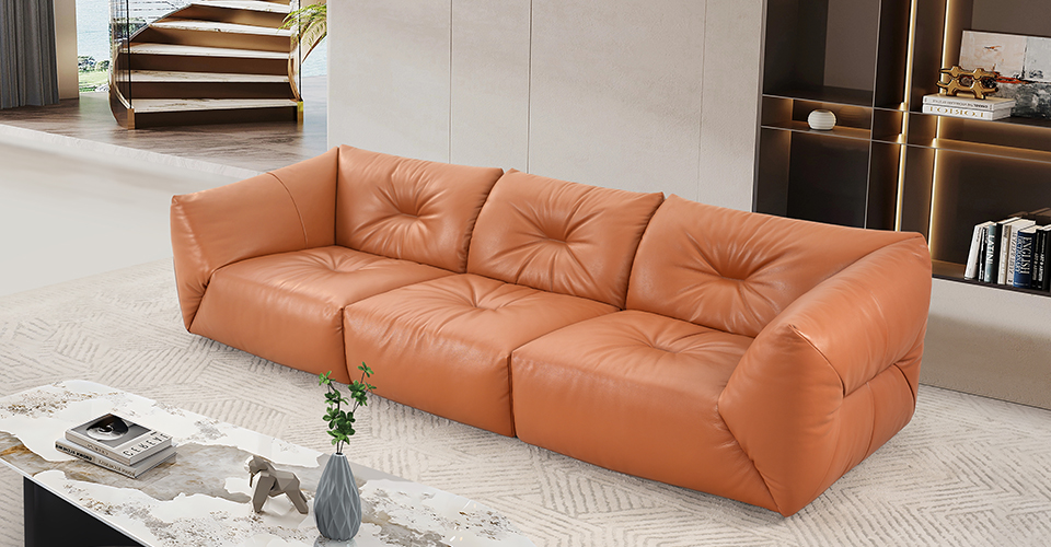 皮沙发